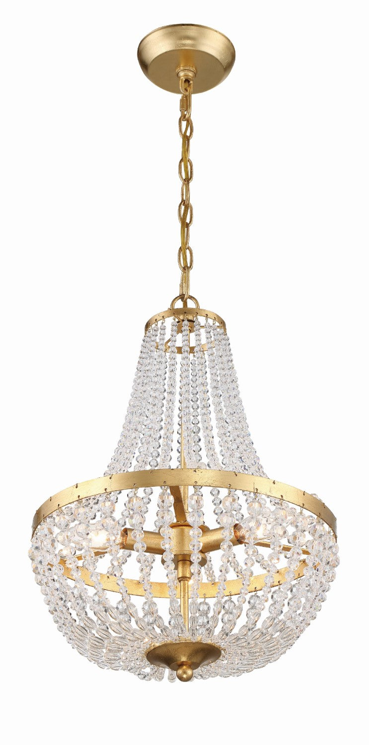 Crystorama 603 Rylee 3 Light Chandelier - Parent