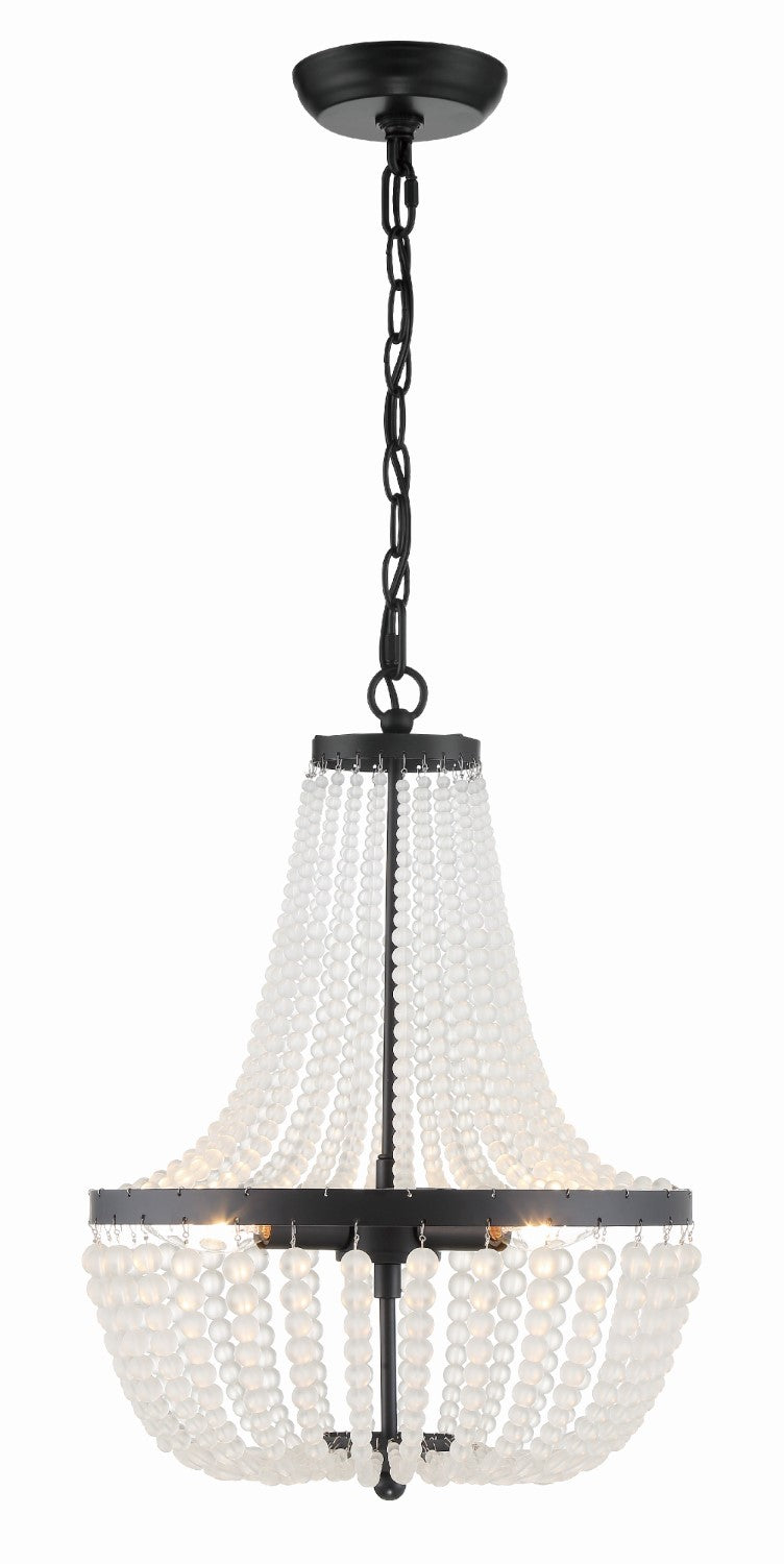 Crystorama 603 Rylee 3 Light Chandelier