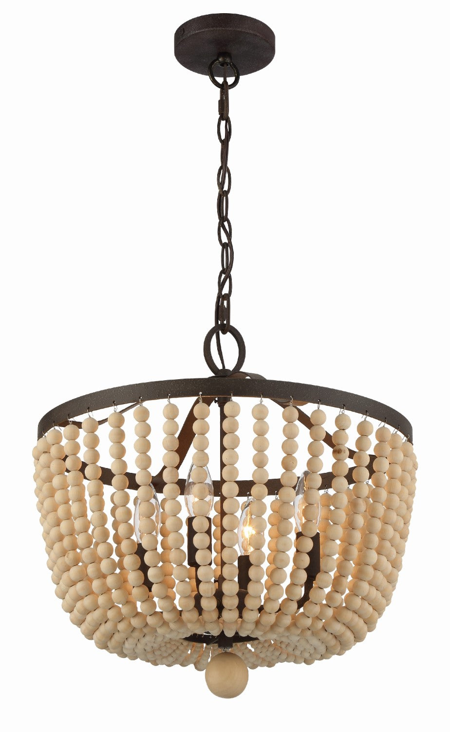 Crystorama 604 Rylee 4 Light Chandelier - Parent