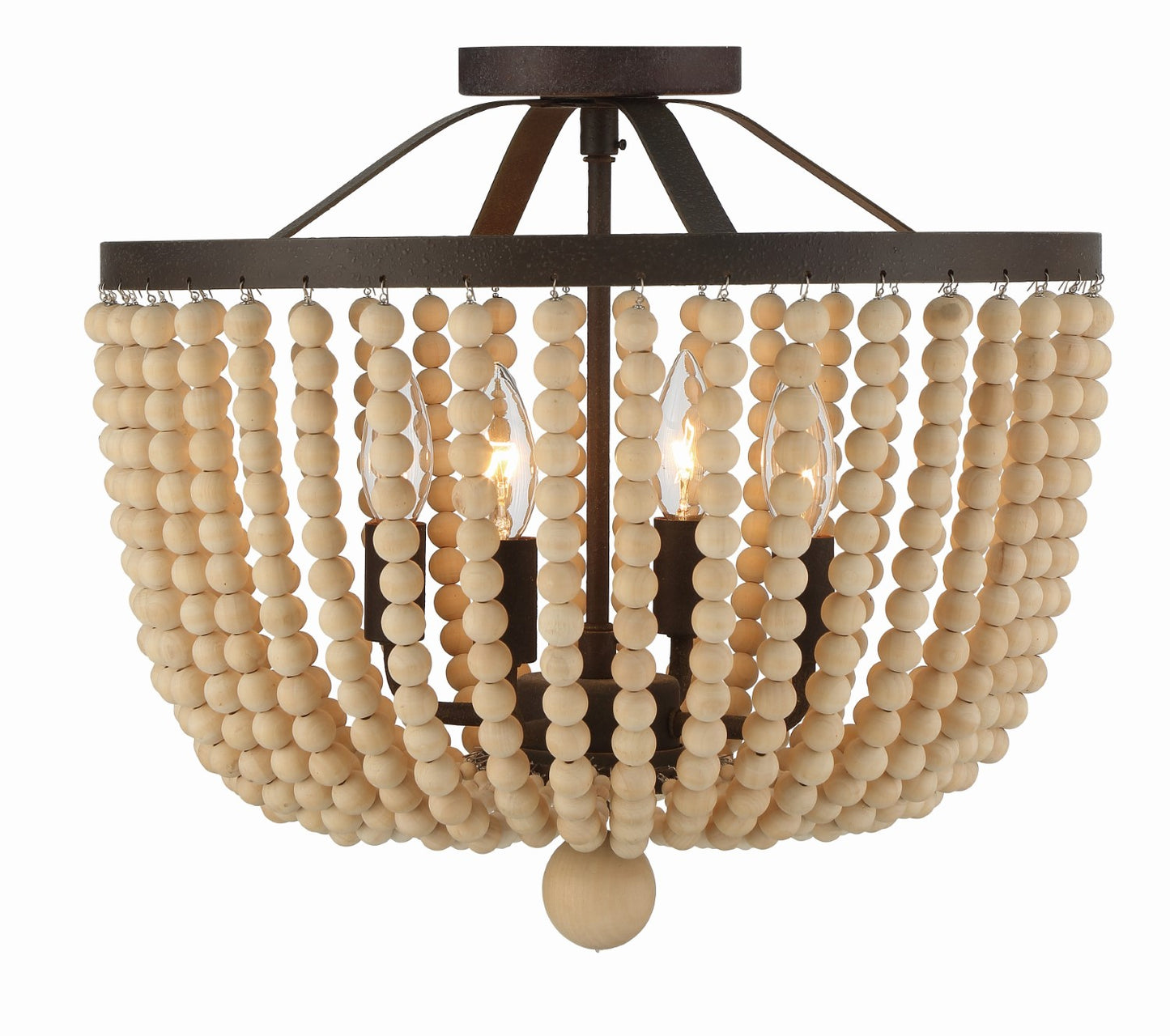 Crystorama 604_CEILING Rylee 4 Light Ceiling Mount - Parent