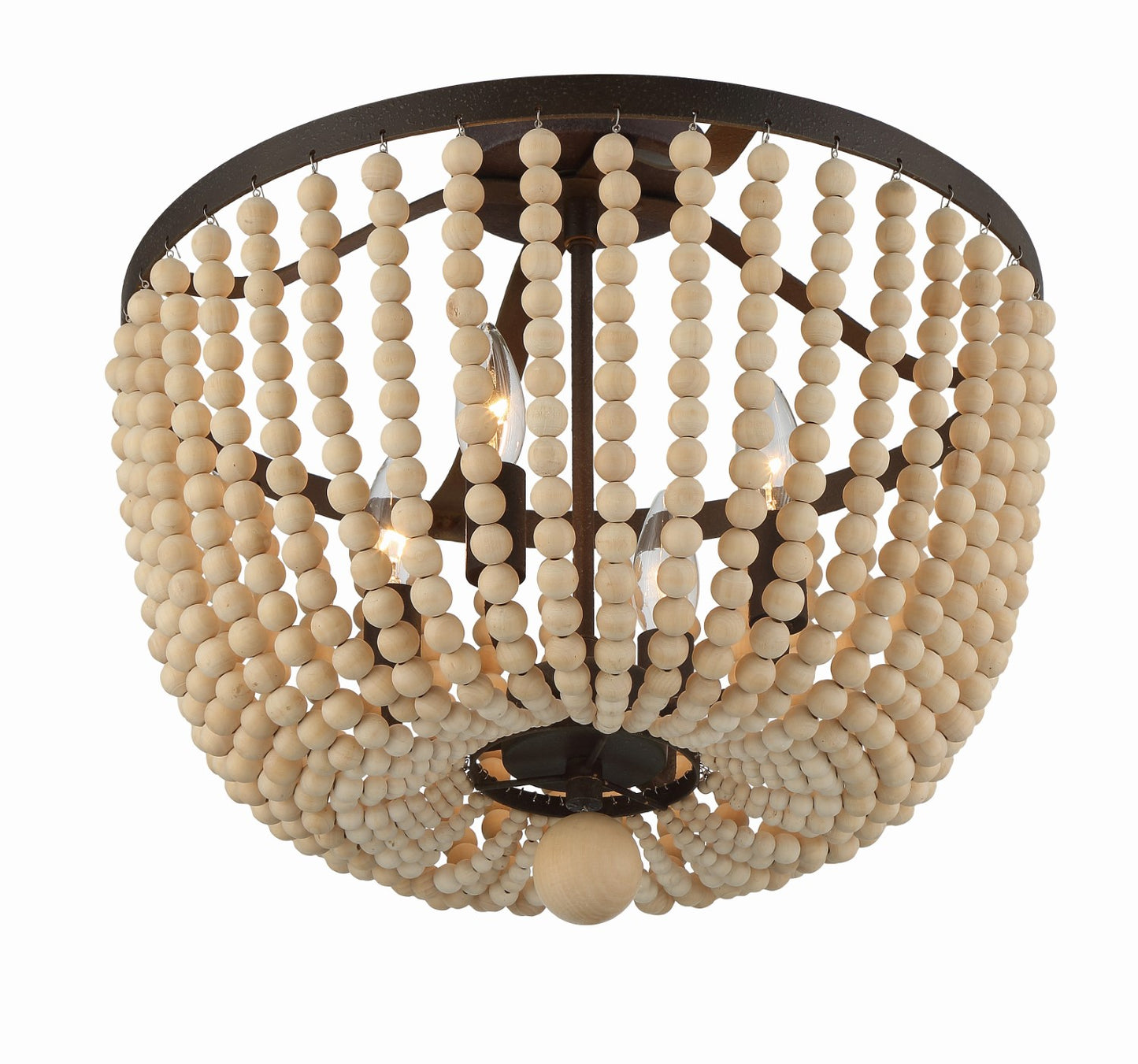 Crystorama 604_CEILING Rylee 4 Light Ceiling Mount - Parent