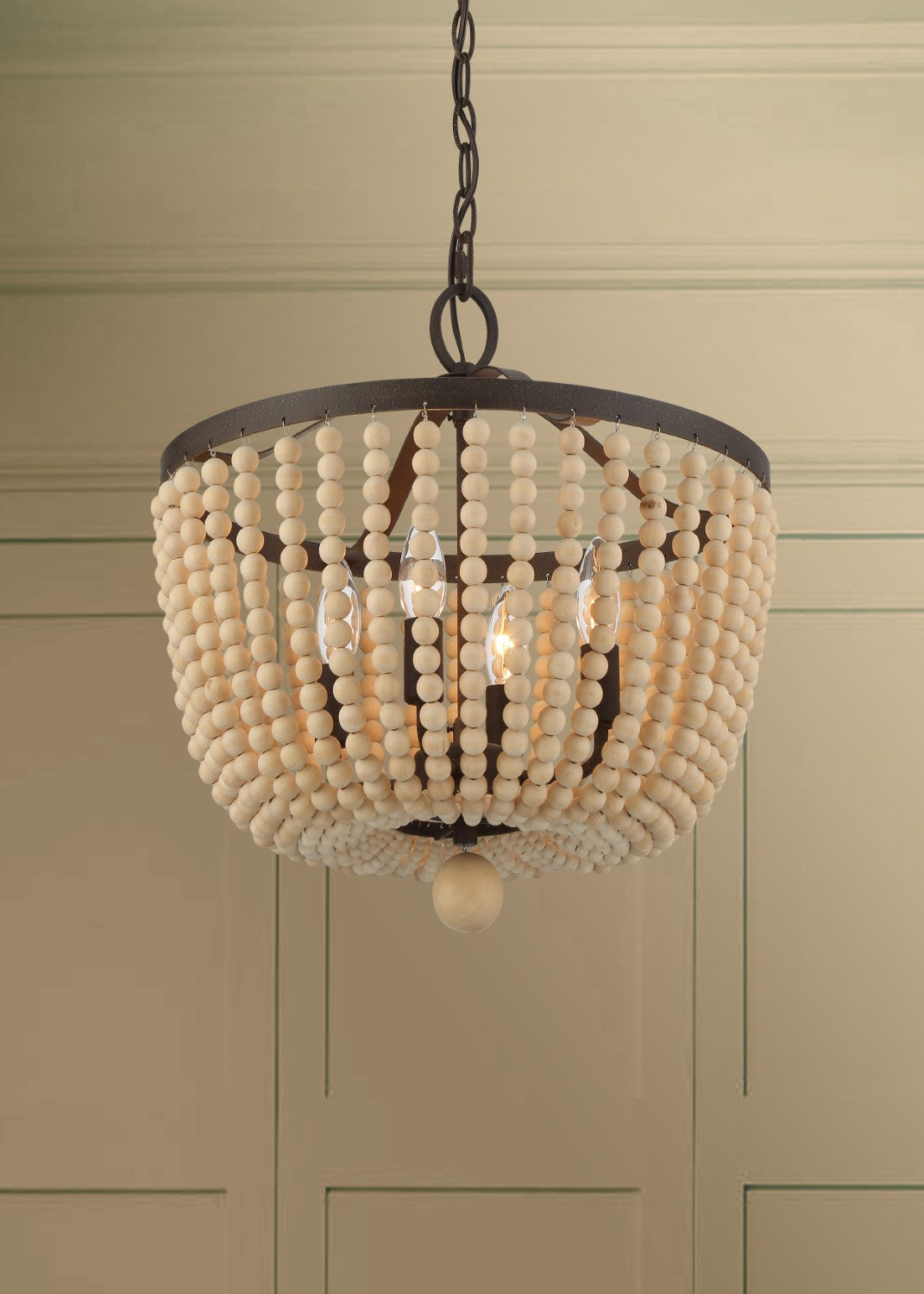 Crystorama 604 Rylee 4 Light Chandelier