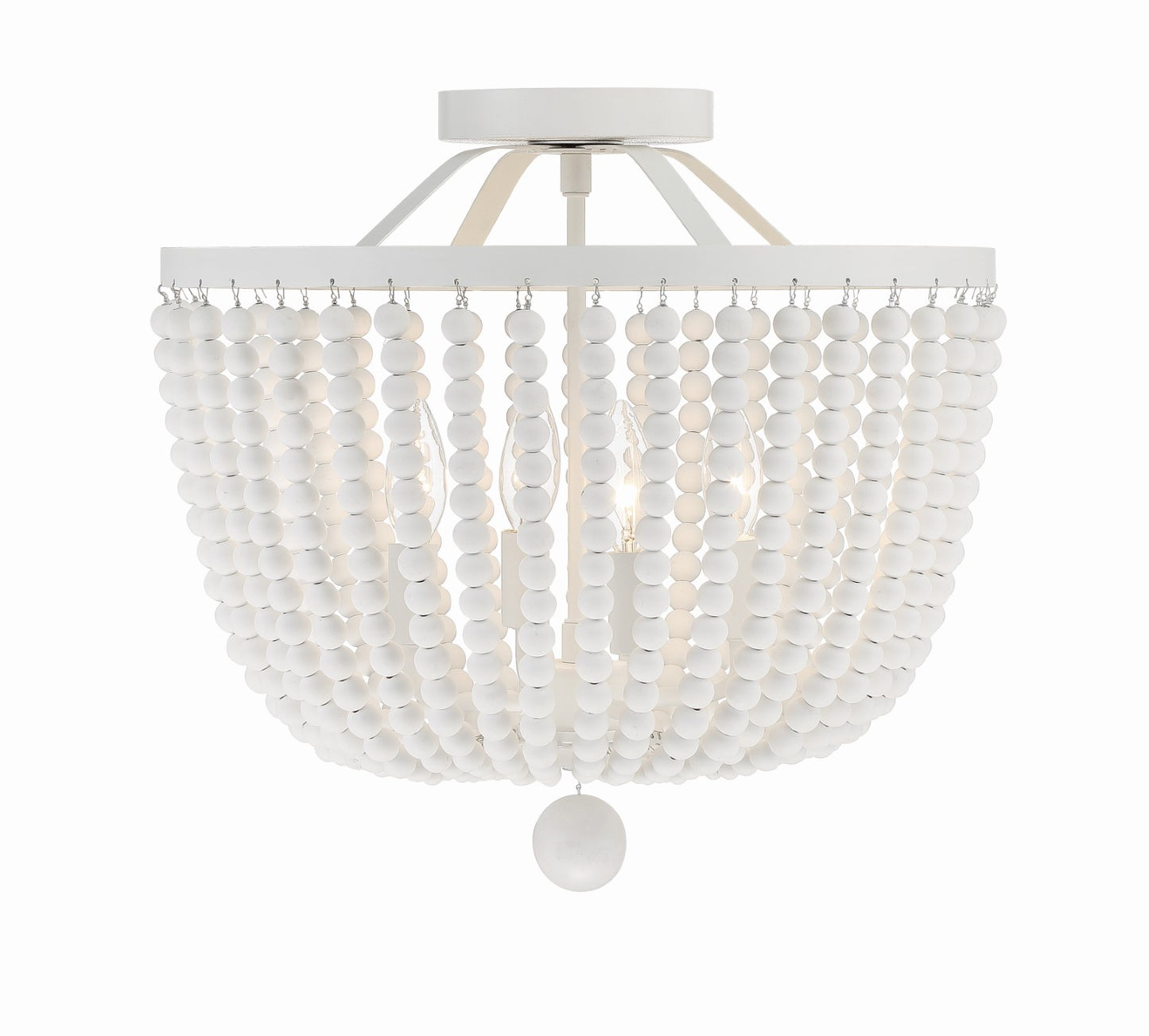Crystorama 604_CEILING Rylee 4 Light Ceiling Mount