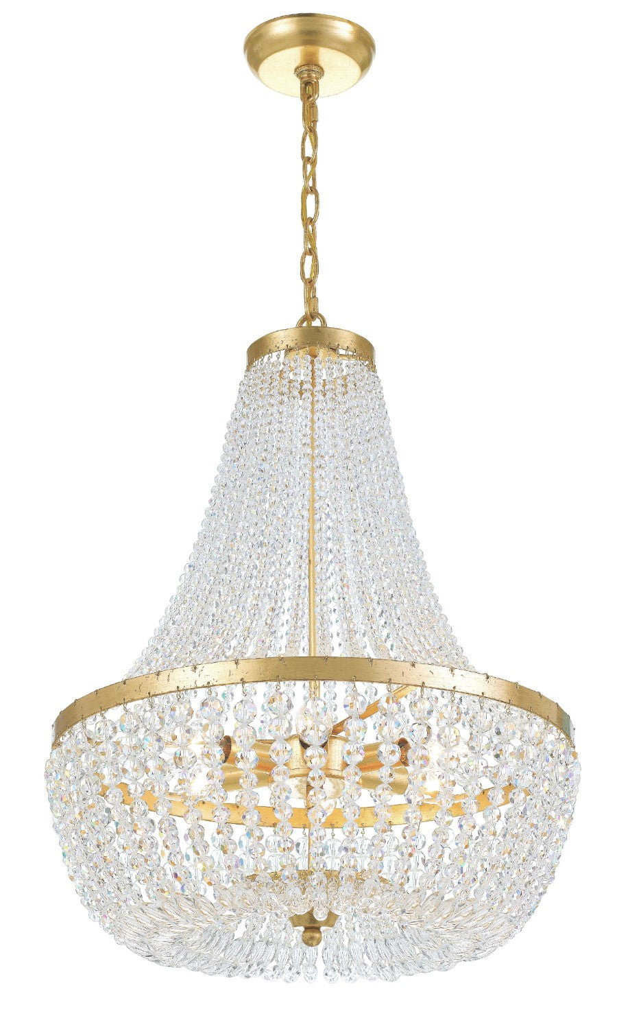 Crystorama 608 Rylee 6 Light Chandelier - Parent