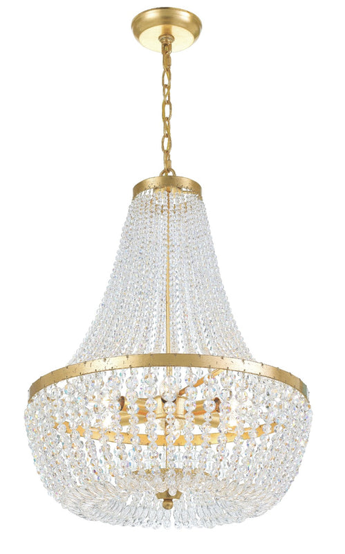 Crystorama 608 Rylee 6 Light Chandelier - Parent