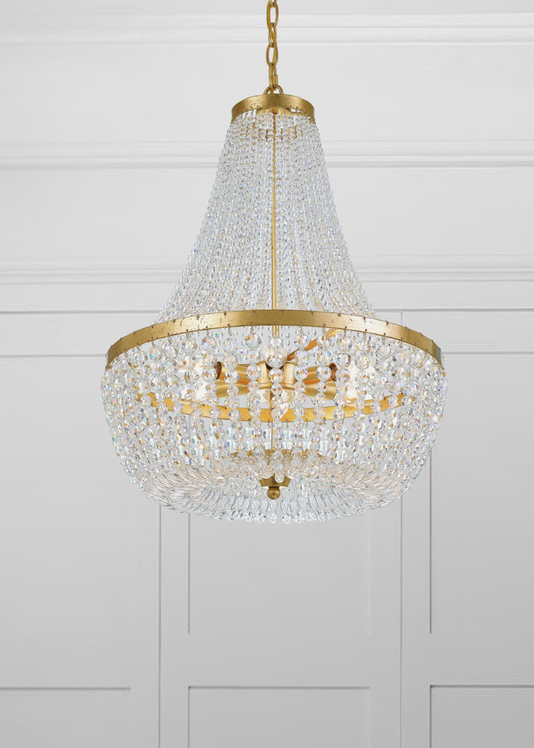 Crystorama 608 Rylee 6 Light Chandelier