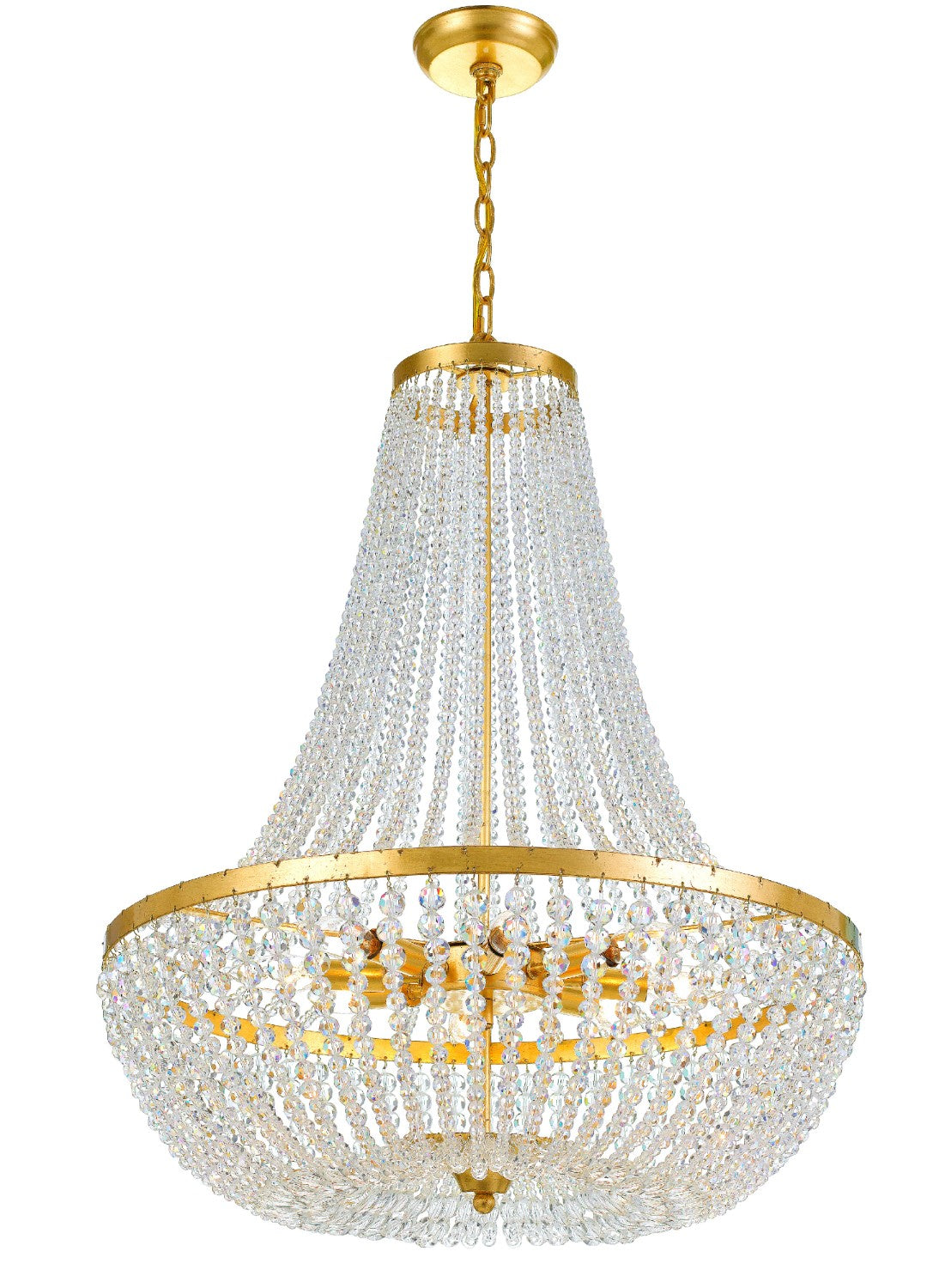Crystorama 609 Rylee 8 Light Chandelier - Parent