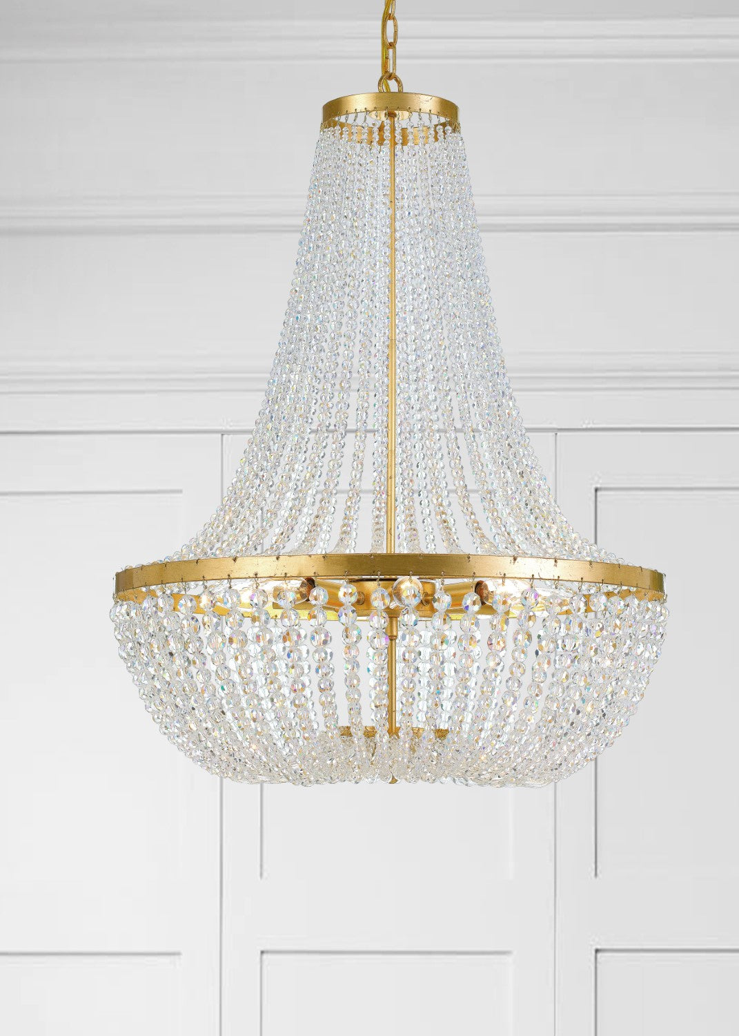 Crystorama 609 Rylee 8 Light Chandelier