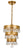 Crystorama 6103 Perla 1 Light Mini Chandelier - Parent
