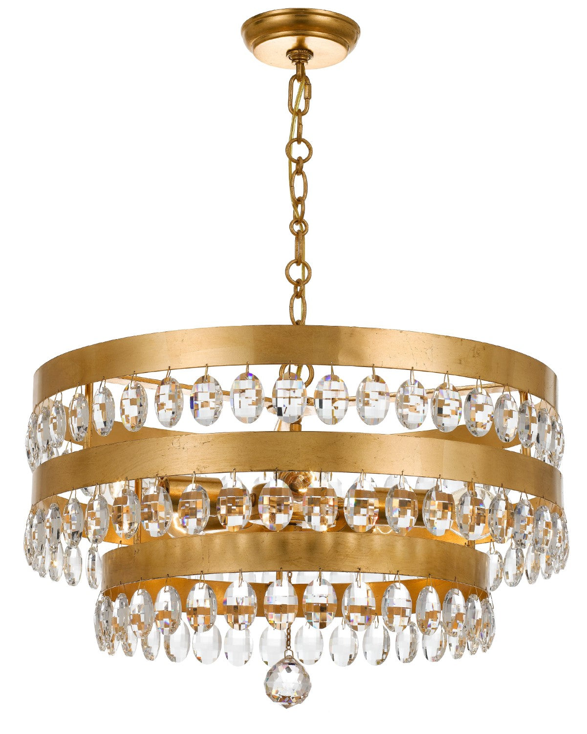 Crystorama 6106 Perla 5 Light Chandelier - Parent