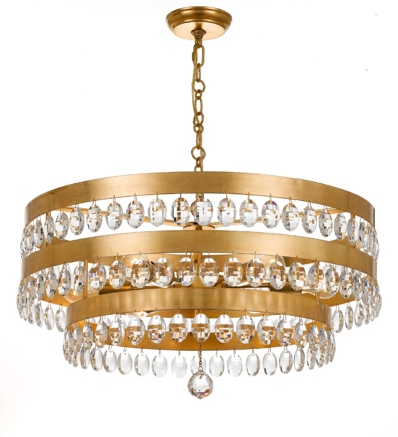 Crystorama 6108 Perla 6 Light Chandelier - Parent