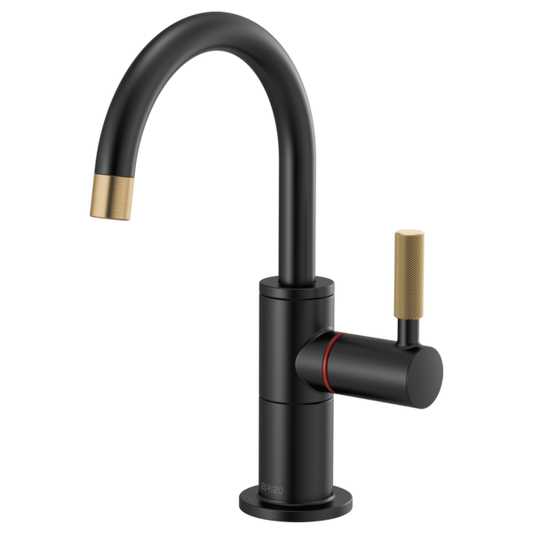 Brizo 61343LF-H Litze Instant Hot Faucet With Arc Spout and Knurled Handle - Parent
