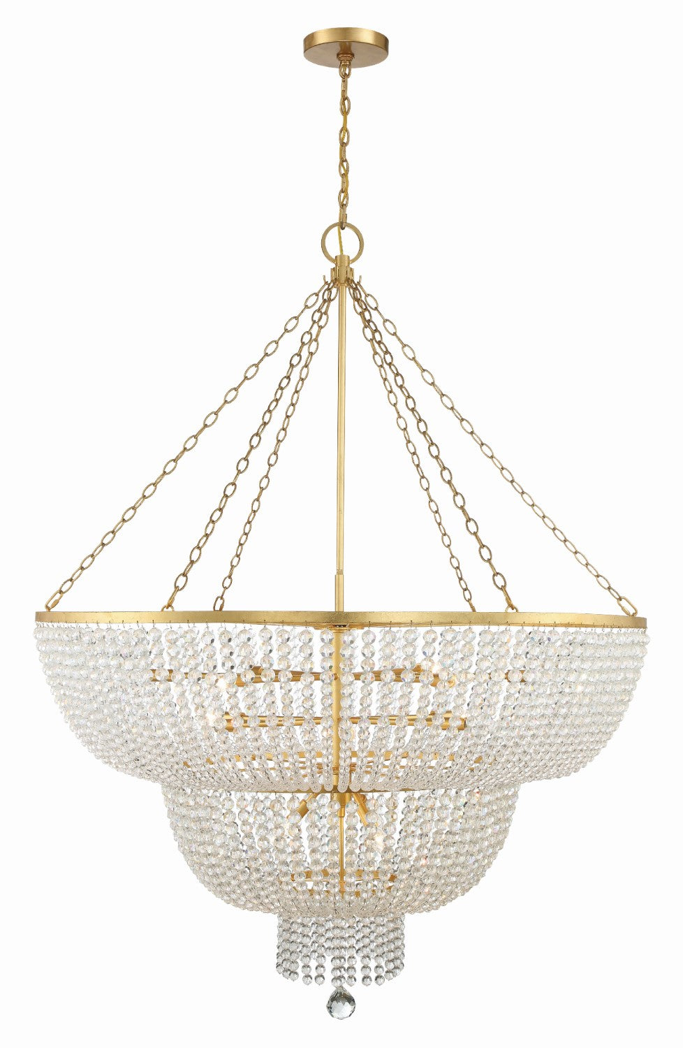 Crystorama 614 Rylee 15 Light Chandelier - Parent