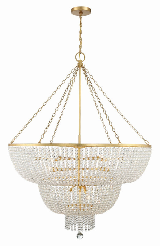 Crystorama 614 Rylee 15 Light Chandelier - Parent