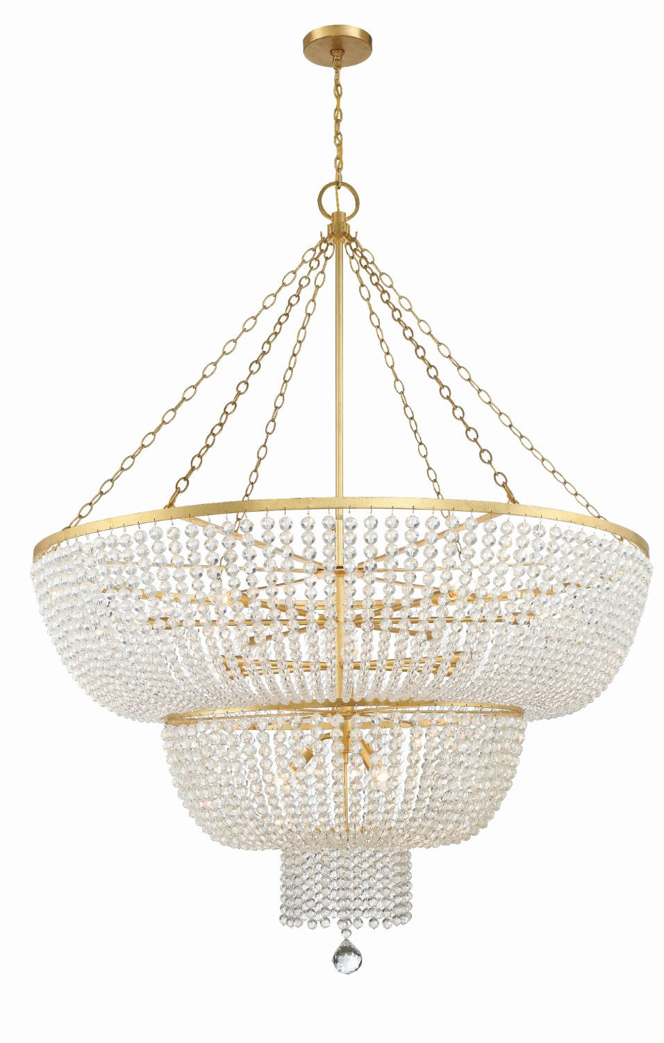 Crystorama 614 Rylee 15 Light Chandelier - Parent