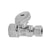 Jaclo 619-8 Quarter Turn Straight Pattern 1/2" Ips X 3/8" O.D. Supply Valve With Oval Handle