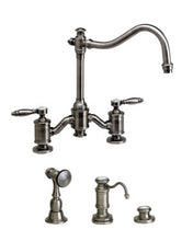 Load image into Gallery viewer, Waterstone 6200-3 Annapolis Bridge Faucet - Lever Handles 3pc. Suite