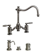 Load image into Gallery viewer, Waterstone 6200-4 Annapolis Bridge Faucet - Lever Handles. Suite
