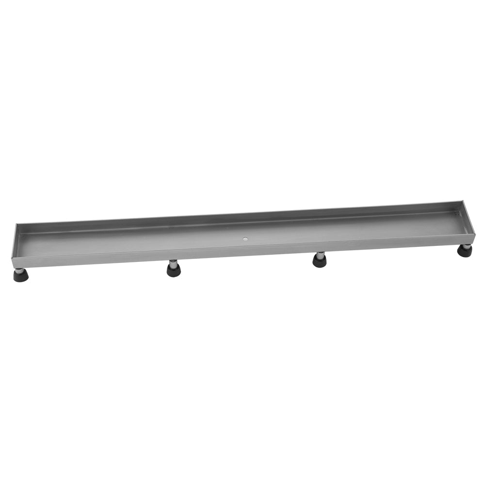 Jaclo 6226-48-BSS 48" Channel Drain Tile In Grate - Brushed Stainless