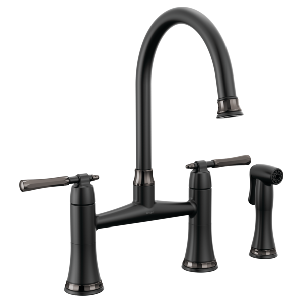Brizo 62558LF The Tulham Kitchen Collection By Bridge Kitchen Faucet With Side Spray - Parent