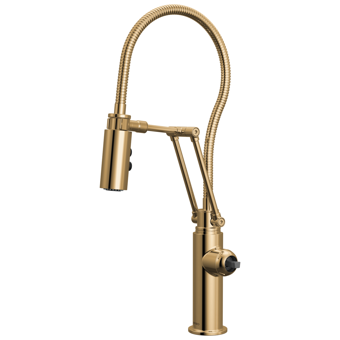Brizo 63121LF-LHP Odin Articulating Kitchen Faucet with Finished Hose - Less Handle