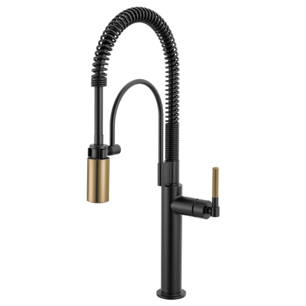 Brizo 63343LF Litze Semi-Professional Kitchen Faucet - Knurled Handle - Parent