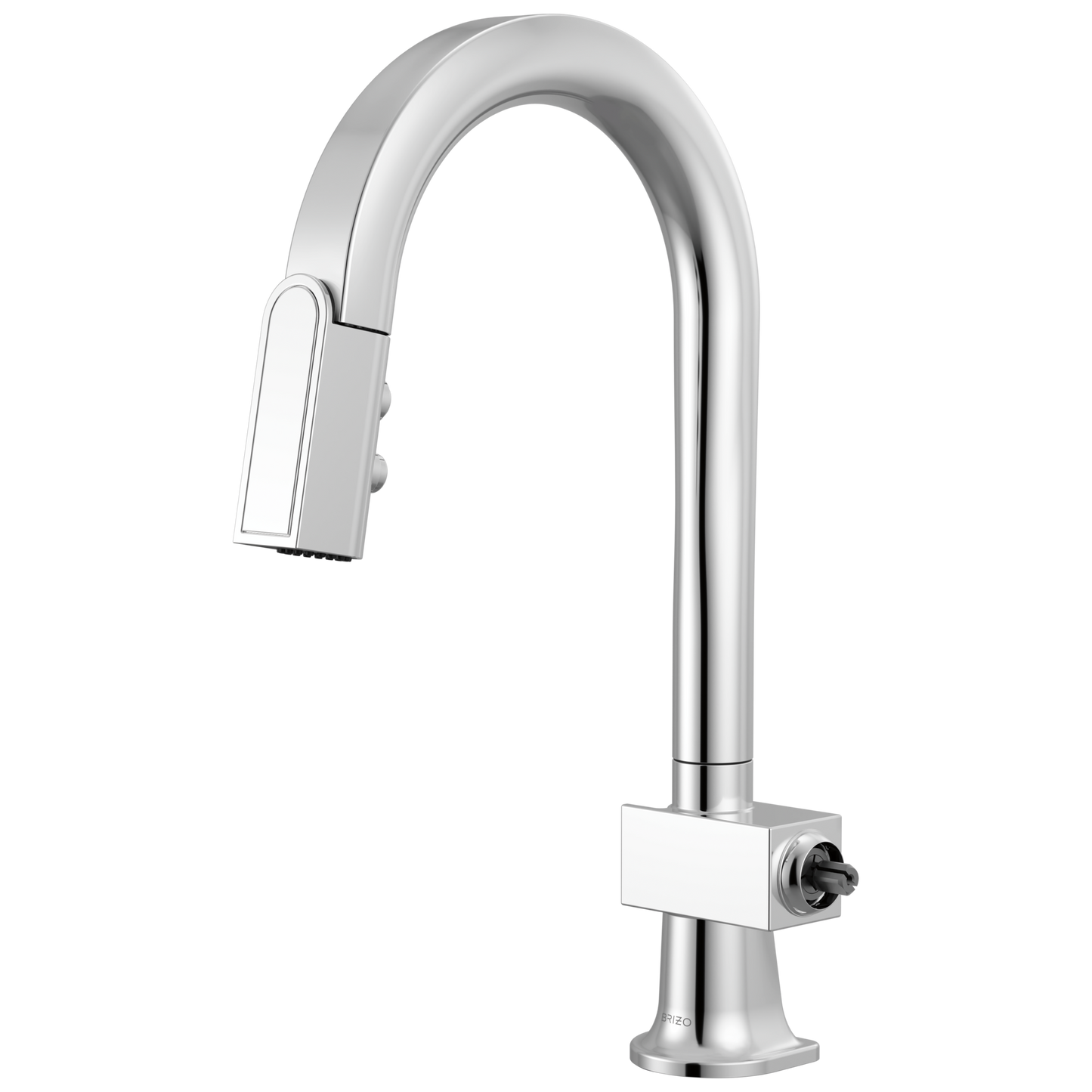 Brizo 63922LF-LHP Frank Lloyd Wright Pull-Down Prep Faucet with Arc Spout - Less Handle