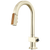 Brizo 63922LF-LHP Frank Lloyd Wright Pull-Down Prep Faucet with Arc Spout - Less Handle