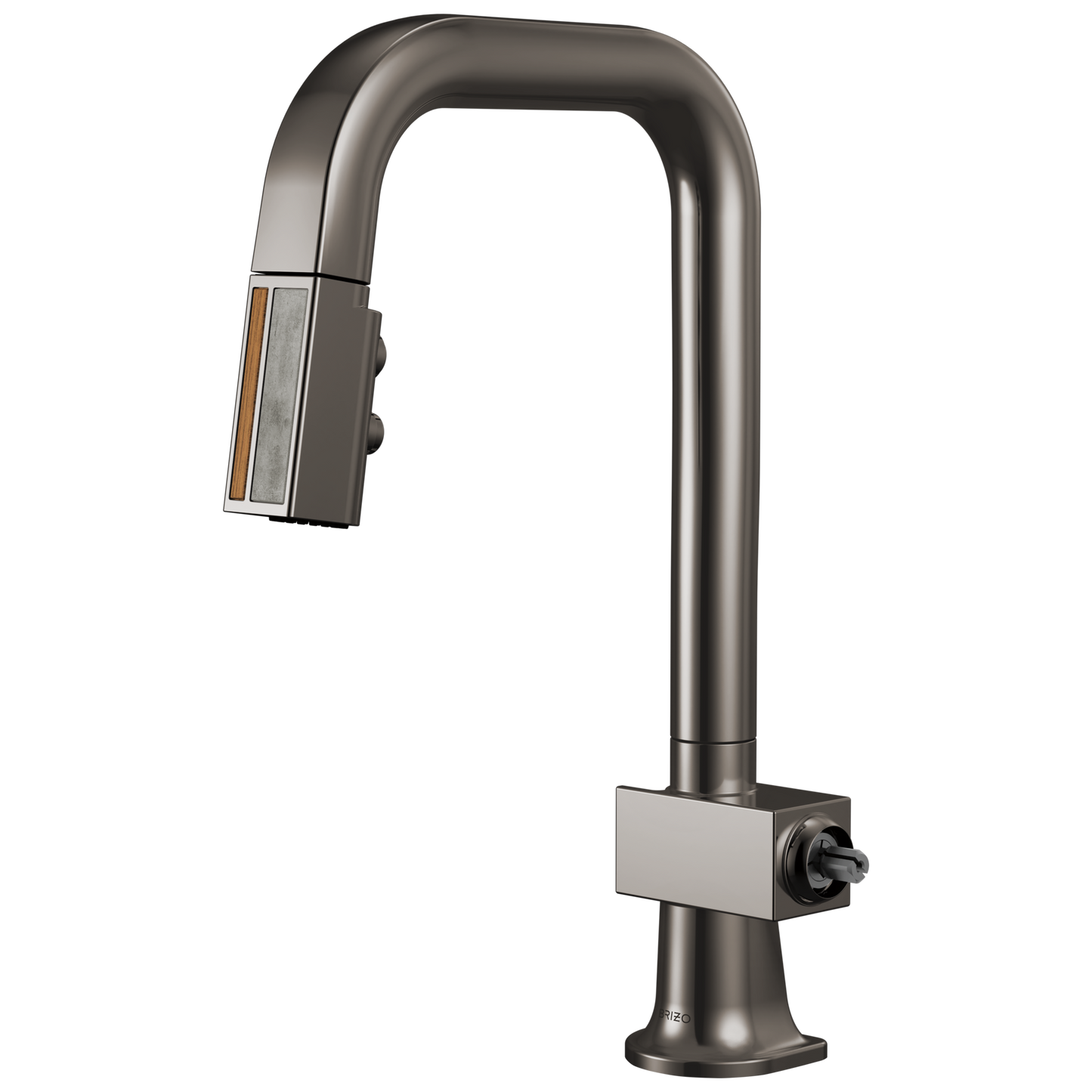 Brizo 63923LF-LHP Frank Lloyd Wright Pull-Down Prep Faucet with Square Spout - Less Handle