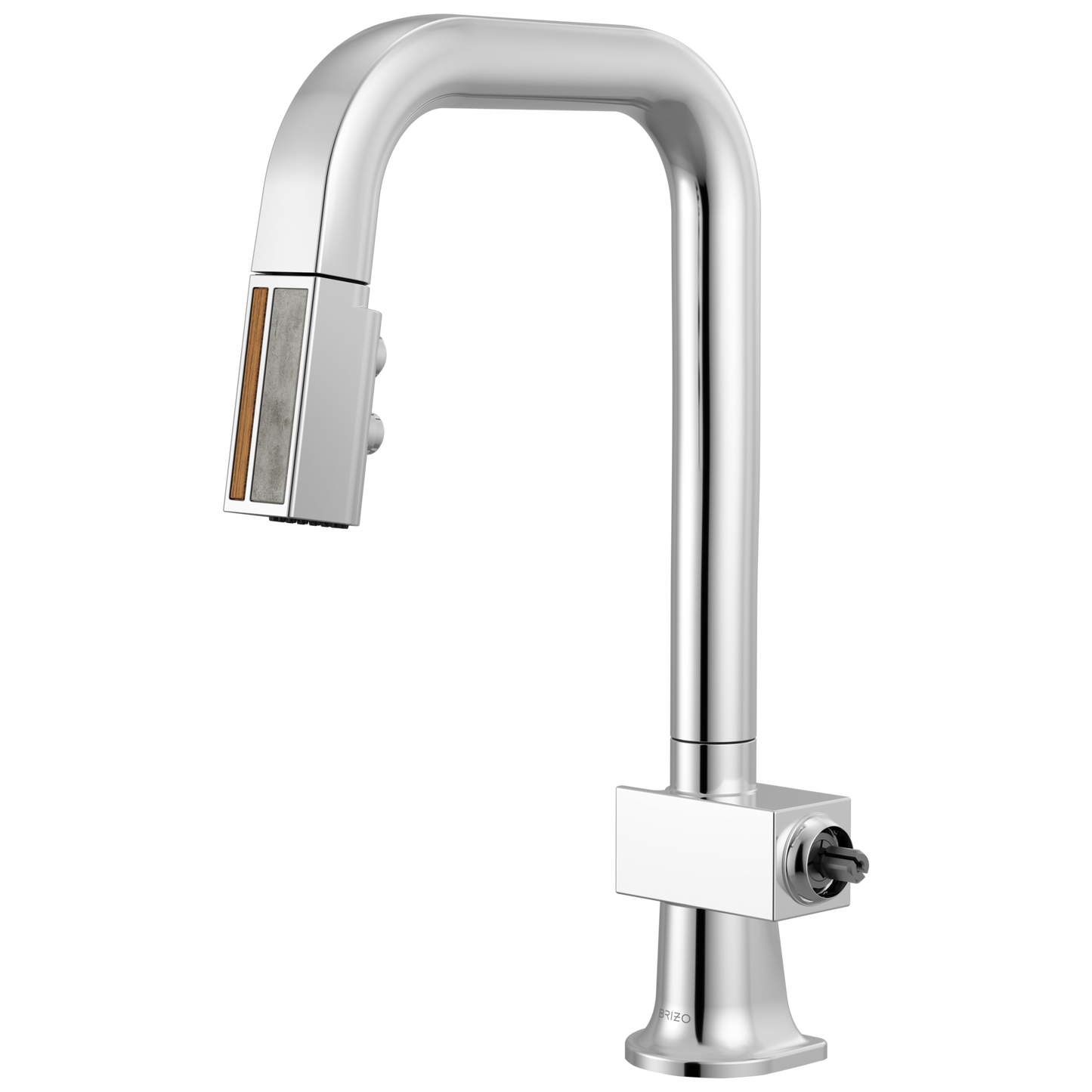 Brizo 63923LF-LHP Frank Lloyd Wright Pull-Down Prep Faucet with Square Spout - Less Handle