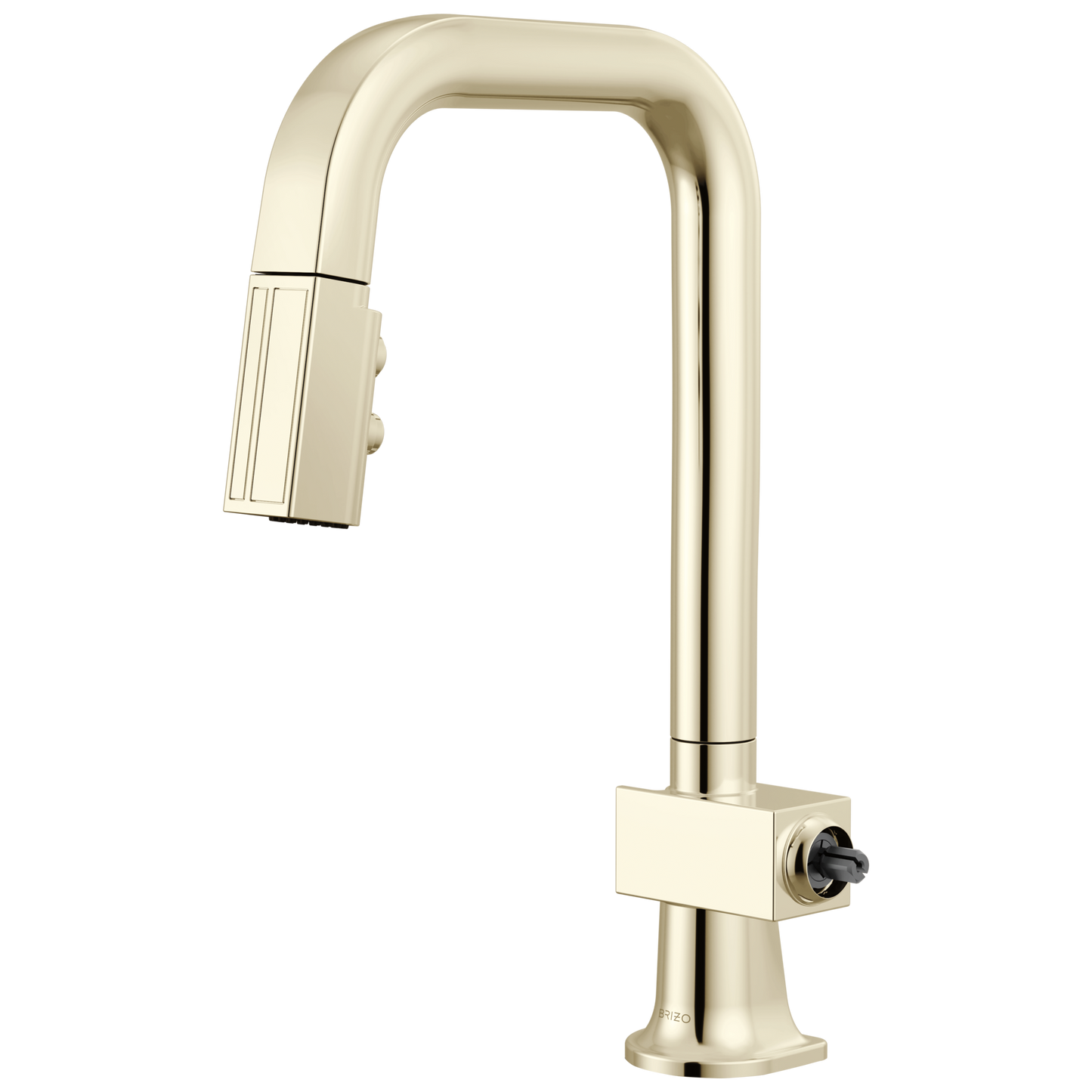 Brizo 63923LF-LHP Frank Lloyd Wright Pull-Down Prep Faucet with Square Spout - Less Handle
