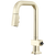 Brizo 63923LF-LHP Frank Lloyd Wright Pull-Down Prep Faucet with Square Spout - Less Handle