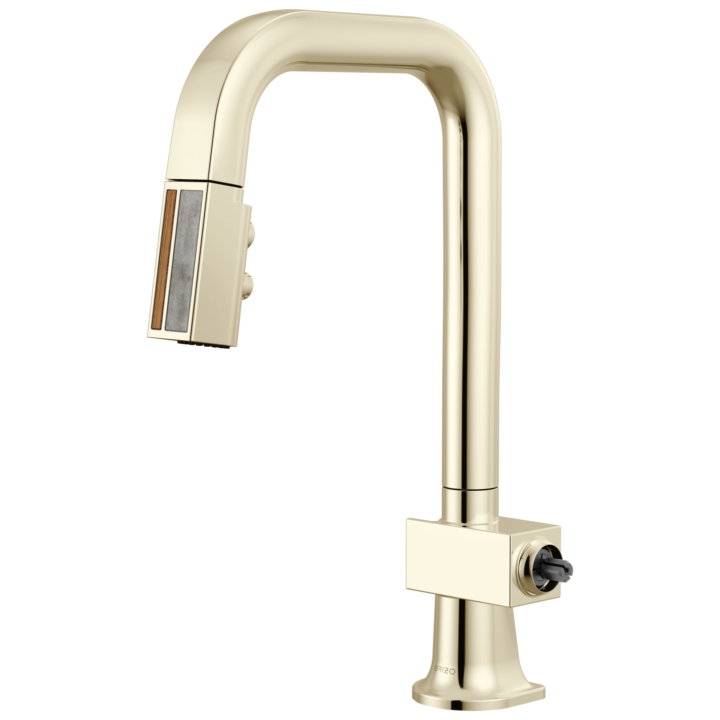 Brizo 63923LF-LHP Frank Lloyd Wright Pull-Down Prep Faucet with Square Spout - Less Handle