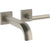 Watermark 64-1.2-BR4 Brut Wall Mounted 2 Hole Lavatory Set
