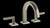 Watermark 64-2-BR4 Brut Deck Mounted 3 Hole Lavatory Set - Parent