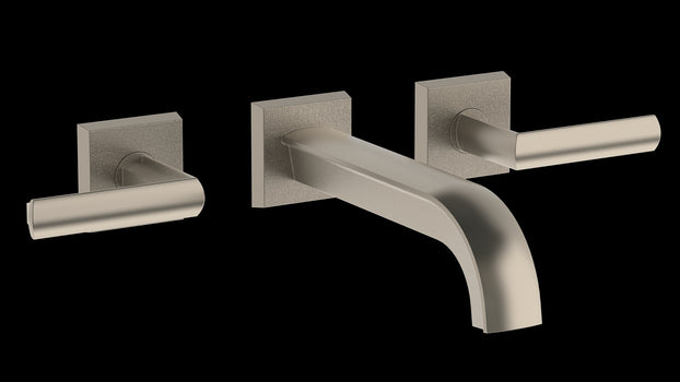 Watermark 64-2.2-BR4 Brut Wall Mounted 3 Hole Lavatory Set - Parent