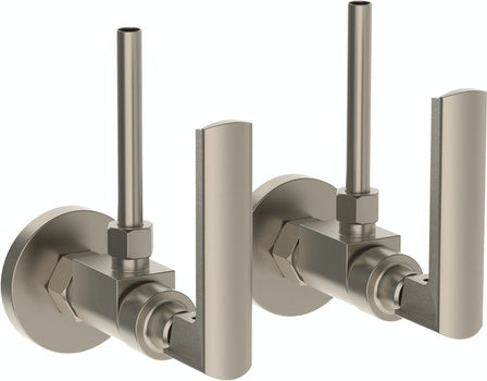 Watermark 64-MAS1-BR4 Brut Lavatory Angle Stop Kit -1/2" Compression X 3/8" Od Compression - Parent