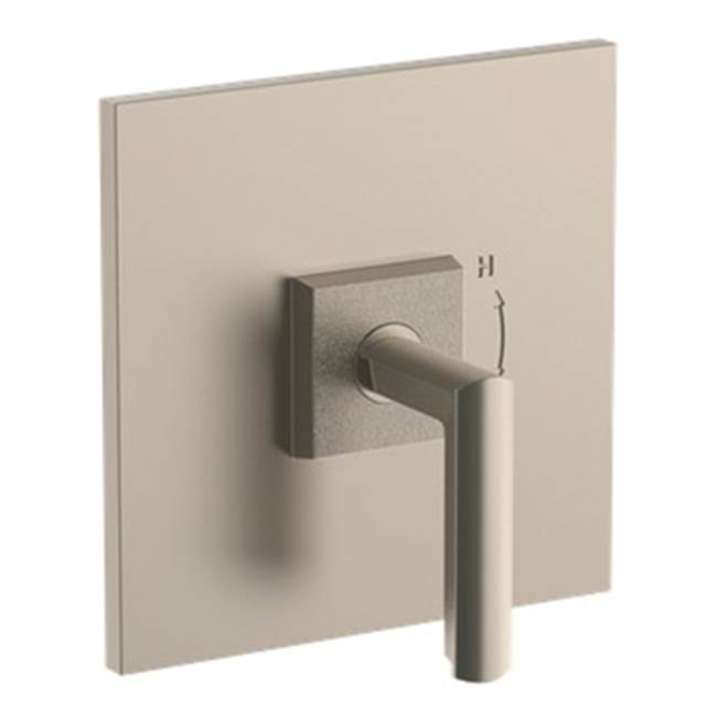 Watermark 64-P80-BR4 Brut Wall Mounted Pressure Balance Shower Trim 7"