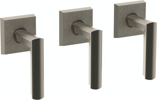 Watermark 64-WTR3-BR4 Brut Wall Mounted 3-Valve Shower Trim
