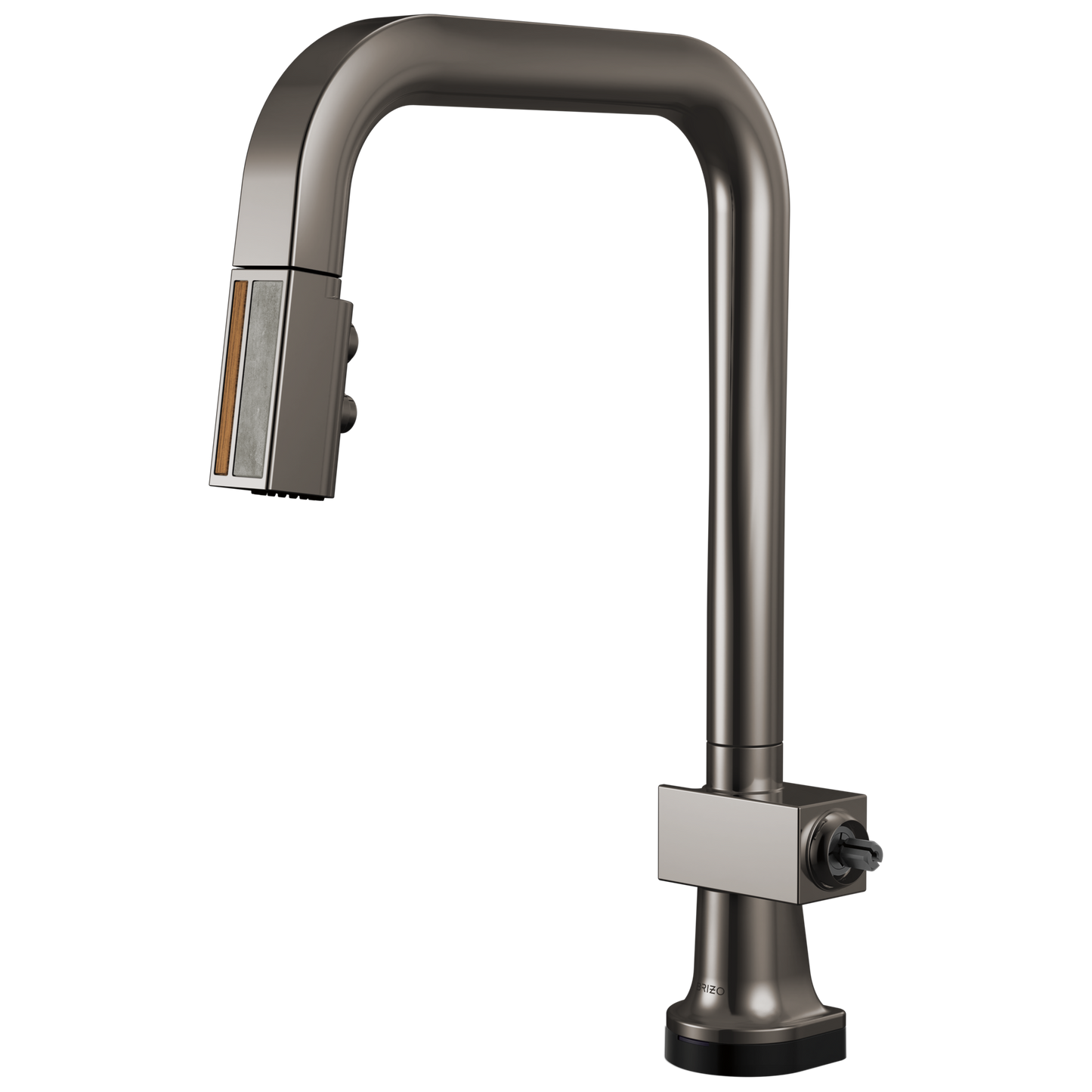 Brizo 64023LF-LHP Frank Lloyd Wright SmartTouch Pull-Down Kitchen Faucet with Square Spout - Less Handle