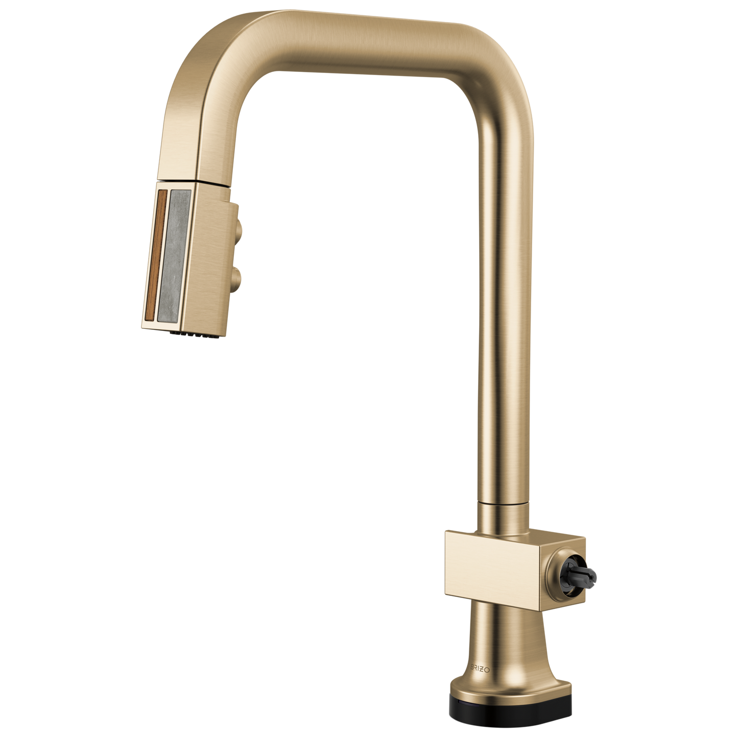 Brizo 64023LF-LHP Frank Lloyd Wright SmartTouch Pull-Down Kitchen Faucet with Square Spout - Less Handle
