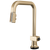 Brizo 64023LF-LHP Frank Lloyd Wright SmartTouch Pull-Down Kitchen Faucet with Square Spout - Less Handle