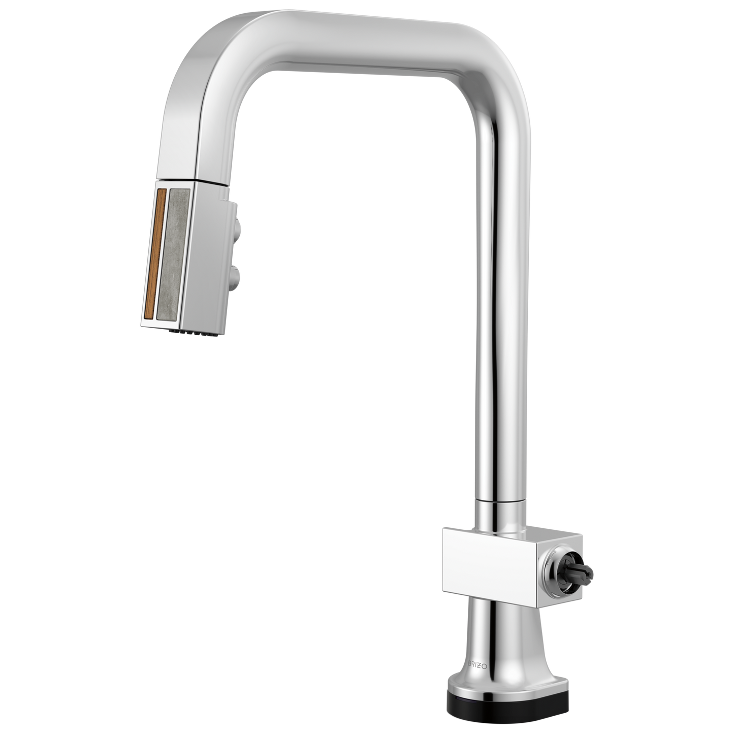 Brizo 64023LF-LHP Frank Lloyd Wright SmartTouch Pull-Down Kitchen Faucet with Square Spout - Less Handle