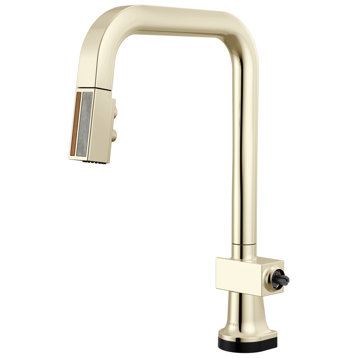 Brizo 64023LF-LHP Frank Lloyd Wright SmartTouch Pull-Down Kitchen Faucet with Square Spout - Less Handle