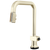 Brizo 64023LF-LHP Frank Lloyd Wright SmartTouch Pull-Down Kitchen Faucet with Square Spout - Less Handle