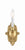 Crystorama 641-PB Crystorama 1 Light Cast Wall Mount - Polished Brass