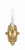 Crystorama 641-PB Crystorama 1 Light Cast Wall Mount - Polished Brass