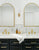 Crystorama 641-PB Crystorama 1 Light Cast Wall Mount - Polished Brass