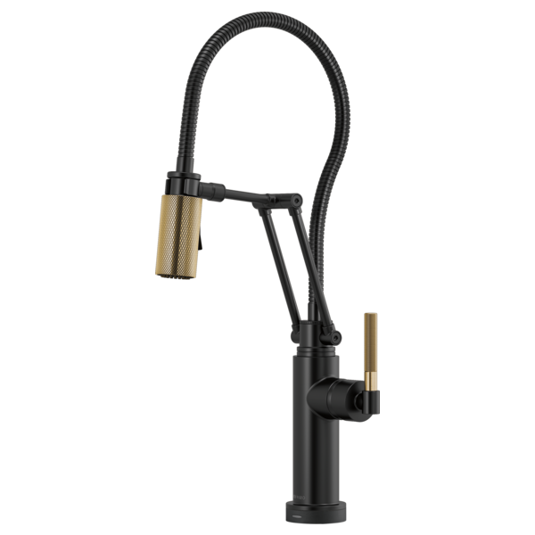 Brizo 64143LF Litze Smarttouch Articulating Kitchen Faucet With Finished Hose - Parent