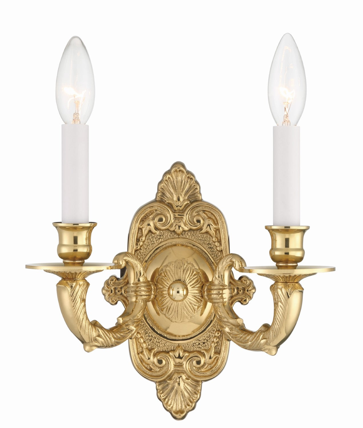 Crystorama 642 2 Light Cast Brass Wall Mount - Parent